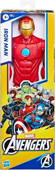 Игровая фигурка Железный человек 30 см Оригинал Marvel Titan Hero Iron Man 12” Action Figure | Зображення 1