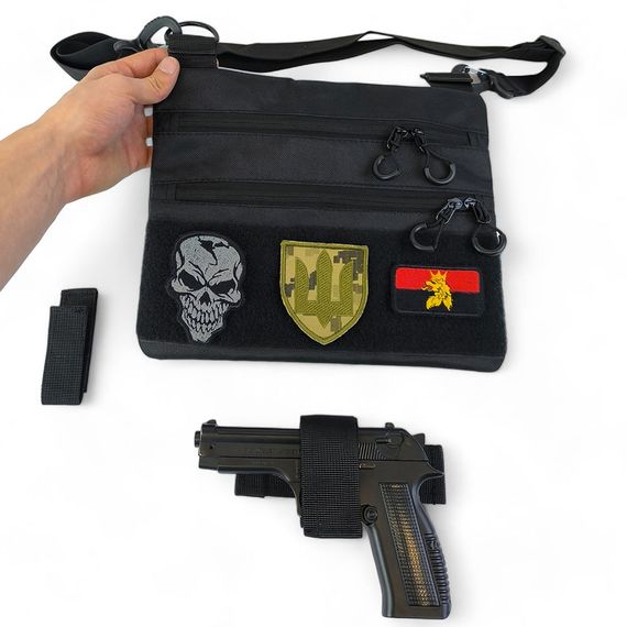 Чоловіча невеличка сумка месенджер для військових, Сумка чоловіча брезентова military WB-85 | Зображення 5