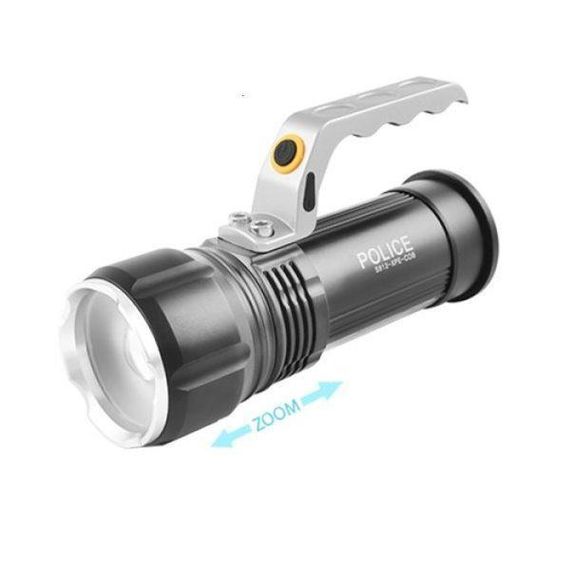 Багатофункціональний тактичний ліхтар Bailong S912-XPE+COB(white+red), LED ліхтар із зарядкою UV-17 | Зображення 1