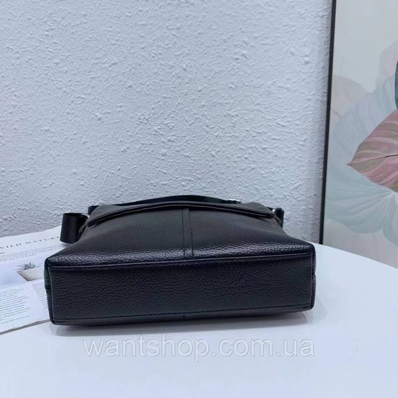 Мужская кожаная сумка мессенджер на плечо Tiding Bag 52732 черная | Зображення 8