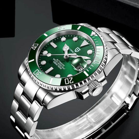 Годинник P2agani Design PD-1661 Silver-Green | Зображення 3