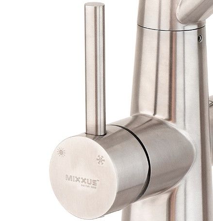 Змішувач для кухні Mixxus із сірим силіконовим виливом FUL-021 (MI6020) | Зображення 1