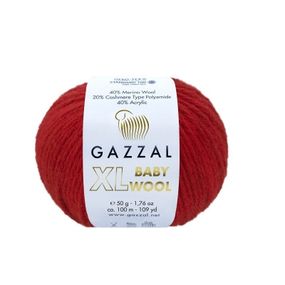 Gazzal BABY WOOL XL No 811 пряжа для в'язання Gazzal