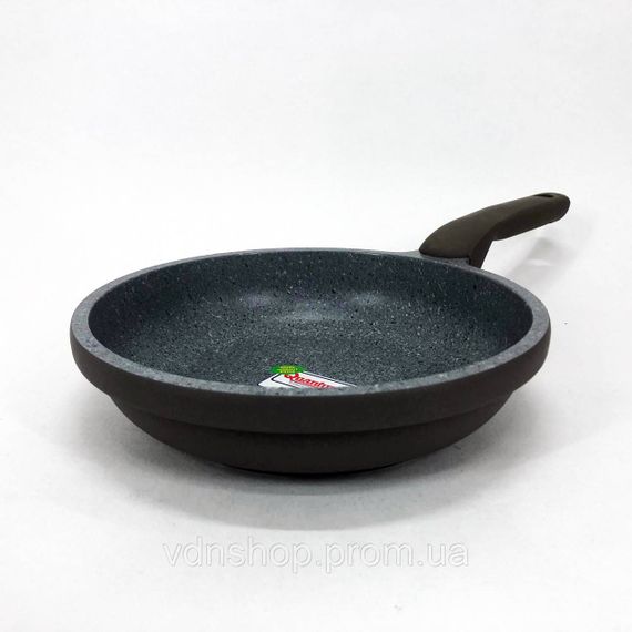 Сковорода с антипригарным покрытием для газовой плиты Con, Литая алюминиевая сковорода TK-74 | Зображення 2