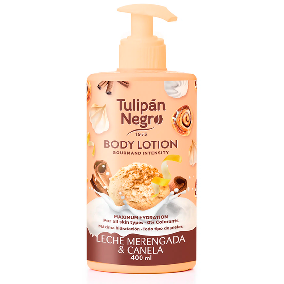 Лосьон для тела Tulipan Negro Body Lotion - Leche Merengada & Canela (400 мл)