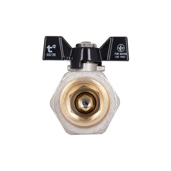 Кран кульовий "Американка" Thermo Alliance Base прямий 1" ВН SD221W25 | Зображення 5