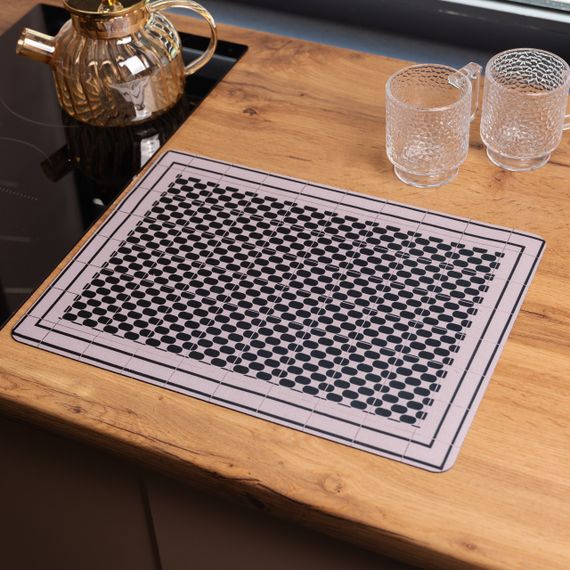 Килимок діатомітовий для сушіння посуду Texture 40*30 см Yiwu HP-42-196 | Зображення 1