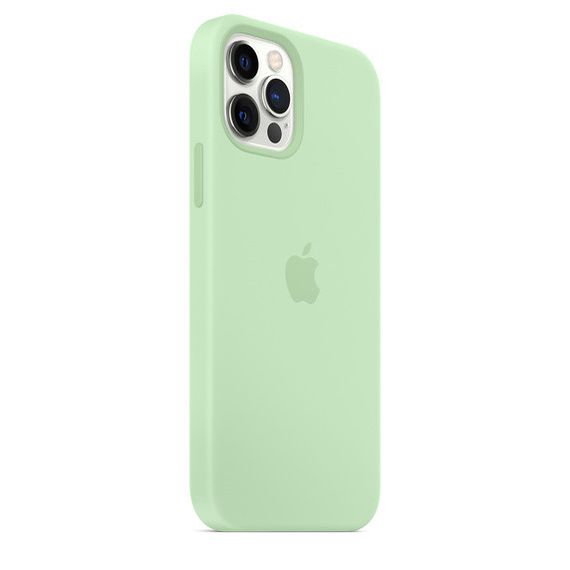 Чехол Silicone Case Full Protective (AA) для Apple iPhone 14 (6.1") Зеленый / Pistachio | Зображення 1