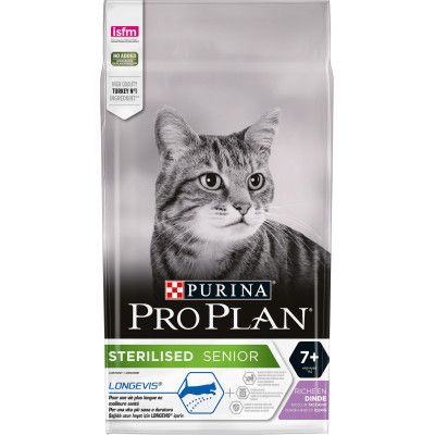 Сухой корм для кошек Purina Pro Plan Sterilised Senior с индейкой 10 кг (7613034989314) | Зображення 1
