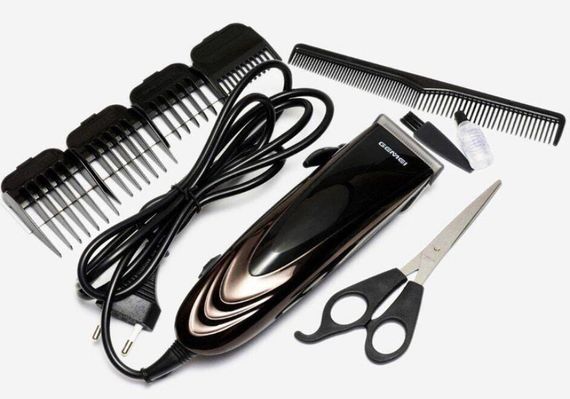 Профессиональная проводна машинка для стрижки волос Geemy GM-813 9 Вт