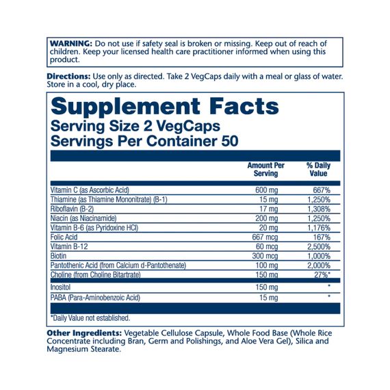 Balanced B Stress - 100 vcaps | Зображення 1