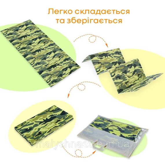 Камуфляжный коврик "Милитари" 200х75х1см (265) SW-00000874 | Зображення 4