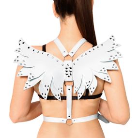 Женская портупея Art of Sex - Wings белая XS-M, экокожа Sex Aura