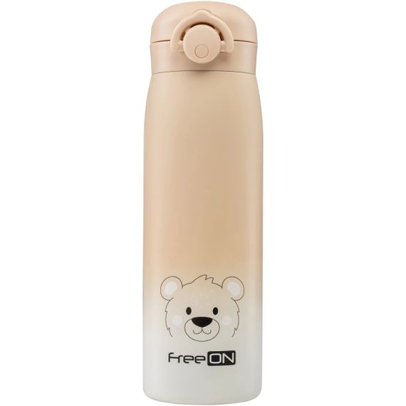 Термопляшка FreeON 480 мл, beige (Від народження)