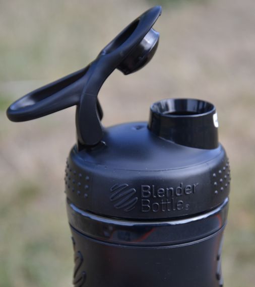 Спортивний шейкер (пляшка) BlenderBottle SportMixer Flip 20oz/590ml Black | Зображення 4