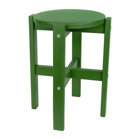 Табурет дерев'яний Iste Comodo 450 мм олива | Зображення 1