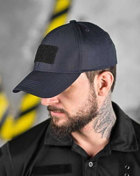 Тактична бейсболка синя дснс РГ6279 | Зображення 1