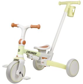 Дитячий велосипед-біговел трансформер Milano 001 Tri-cycle — з батьківською ручкою, 3 в 1