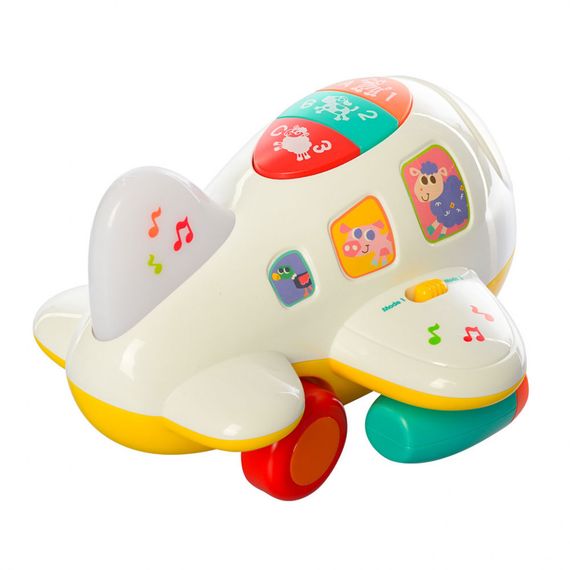 Детский музыкальный самолет 6103 с регулировкой громкости | Зображення 2