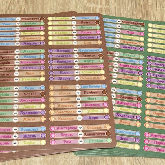 Настольная игра "Галопом по Европе" 0840 развивающая | Зображення 3