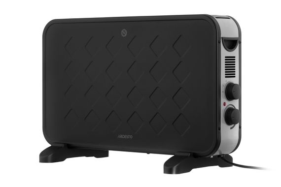 Конвектор ARDESTO напольный 2,0 кВт, площадь обогрева 20 кв.м., Черный 20 (CHH-2000MBR)