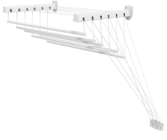 Сушарка для білизни настінно-стельова Casa Si Pick Up 200 White (CS42275X06)