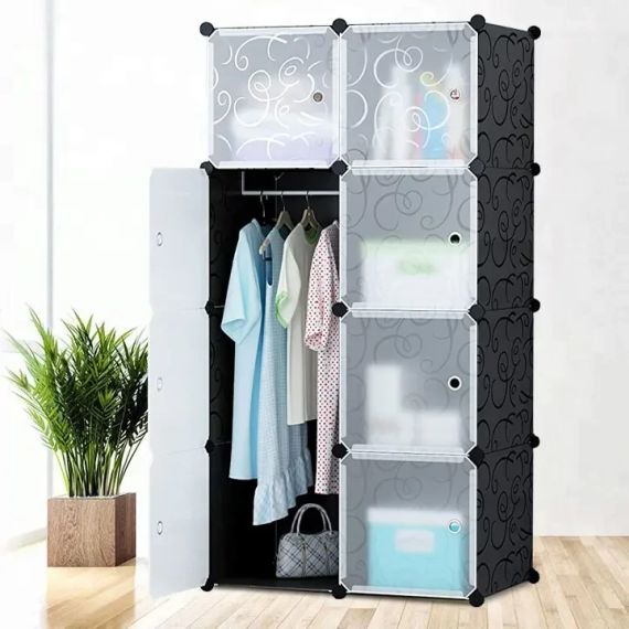 Пластиковый складной шкаф Storage Cube Cabinet MP-39-61, 7 секций