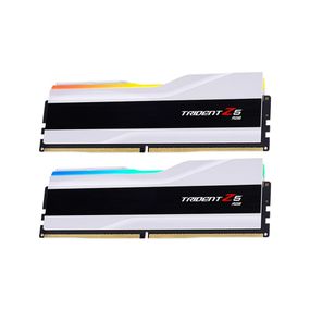 Модуль пам&#039;яті для комп&#039;ютера DDR5 32GB (2x16GB) 6400 MHz Trident Z5 RGB White G.Skill (F5-6400J3239G16GX2-TZ5RW)