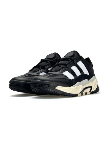 Мужские кроссовки Niteball M Black White Leather , Вьетнам 46 29.5 см | Зображення 3