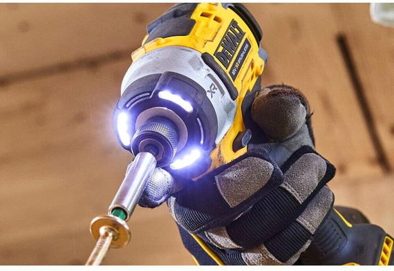 Шуруповёрт ударный аккумуляторный бесщёточный 282Нм DeWALT DCF860N | Зображення 7