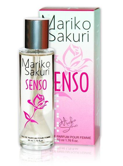 Духи с феромонами для женщин Mariko Sakuri SENSO, 50 ml Sex Aura
