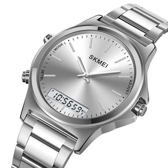 Skmei 2120SISI Silver-Silver | Зображення 1