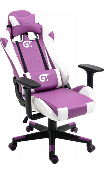 Кресло геймерское детское GT Racer X-5934-B Kids WhiteViolet | Зображення 5