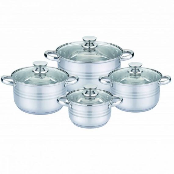 Набор кастрюль UNIQUE UN-5032 8 предметов