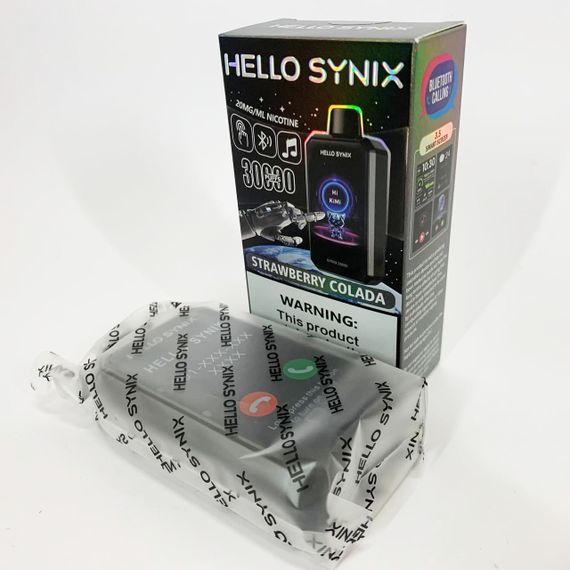 Hello Synix 30000. Клубничная Колада (Strawberry Colada) | Зображення 1