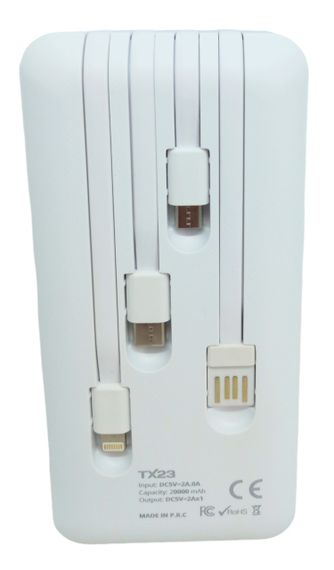 Комплект резервного живлення для роутерів павербанк Tx23 20000 mAh + кабель 9 V УПС ДБЖ безперебійник UPS | Зображення 2