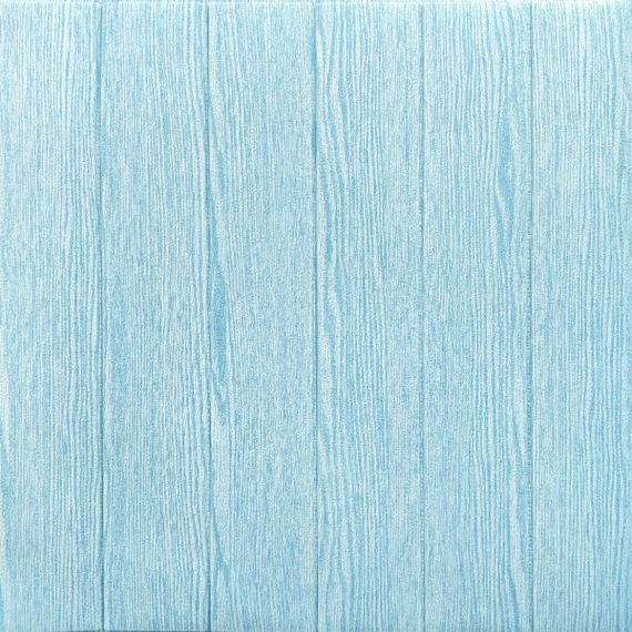 Самоклеюча 3D панель 700х700х4мм Блакитне дерево (93) SW-00001338