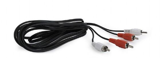 Кабель Cablexpert CCA-2R2R-6, 2RCA-2RCA, 1,8 метрів | Зображення 1