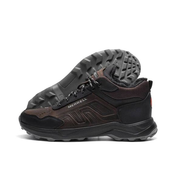 Черевики зимові Merrell колір коричневий/чорний