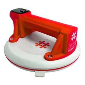 Аккумуляторная вакуумная присоска для плитки белая 200 мм 140к P618A-W Shijin