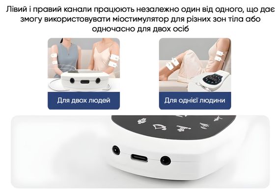 Міостимулятор EasyFit ActivePulse-2 для тіла, стимулятор м'язів у чохлі (EF-2304) | Зображення 4