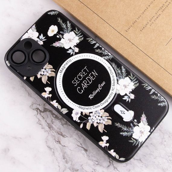 TPU+PC чохол Secret Garden with MagSafe для Apple iPhone 14 (6.1") | Зображення 4