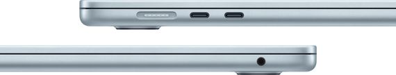 Ноутбук Apple MacBook Air 15" 2025 Sky Blue (MC7A4) | Зображення 3
