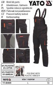 Напивкомбинезон робочий YATO Польща розмир L 65% полиестер 35% бавовна YT-80409
