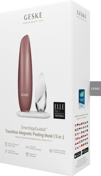 Безконтактна магнітна пілінг-маска GESKE Touchless Magnetic Peeling Mask 5в1 starlight | Зображення 7