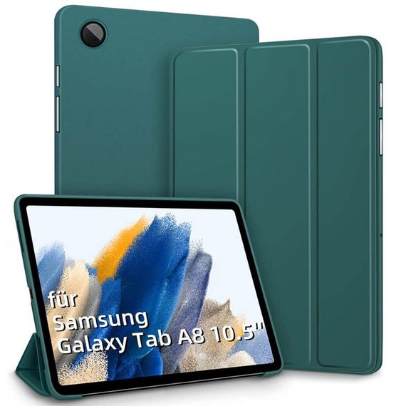 Чехол-книжка Book Cover+stylus для Samsung Galaxy Tab A8 10.5" (2021) (X200/X205) TPU+PC, Зелений/Pine green