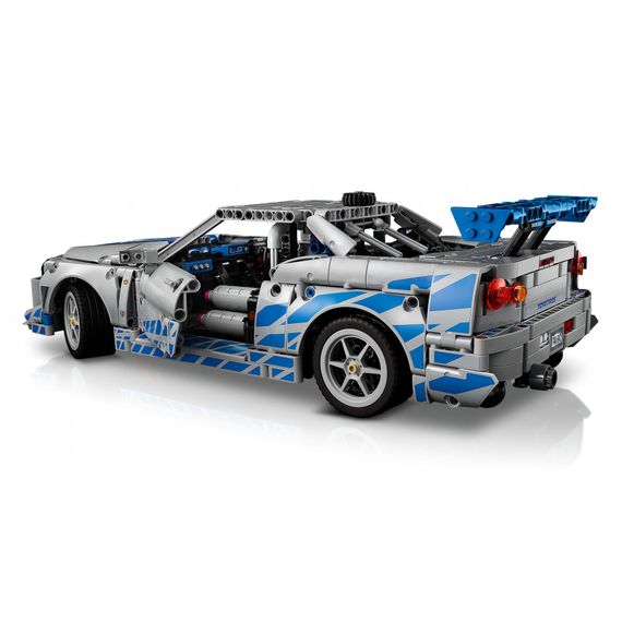 Конструктор LEGO Technic Подвійний форсаж Автомобіль Nissan Skyline GT-R (42210) | Зображення 4