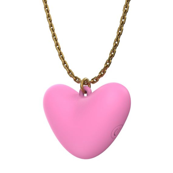 Міні-вібратор кліторальний Every Night Toys Eileen серце, світло-рожевий, 10 режимів вібрації sexstyle