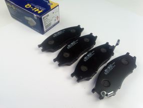 Колодки передні гальмівні Almera, Hi-Q (SP1156) (4106095F0B)