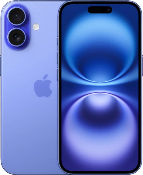 Смартфон Apple iPhone 16 Plus 128GB Ultramarine (MXVX3)